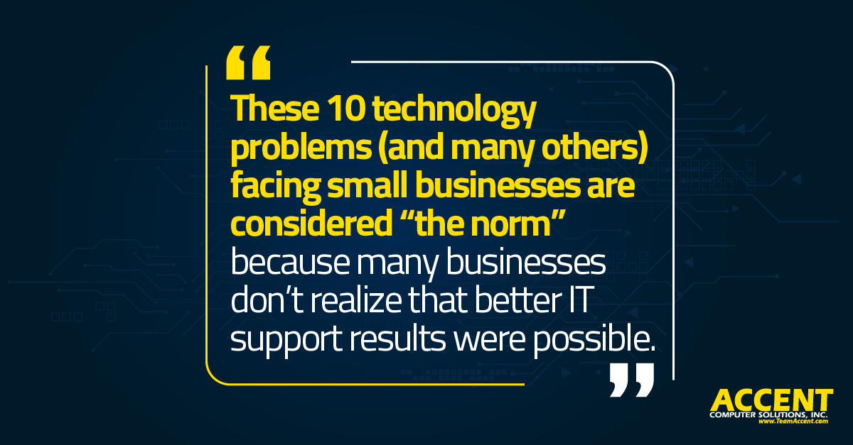10 Most Common Technology Problems for Small Businesses (and How to